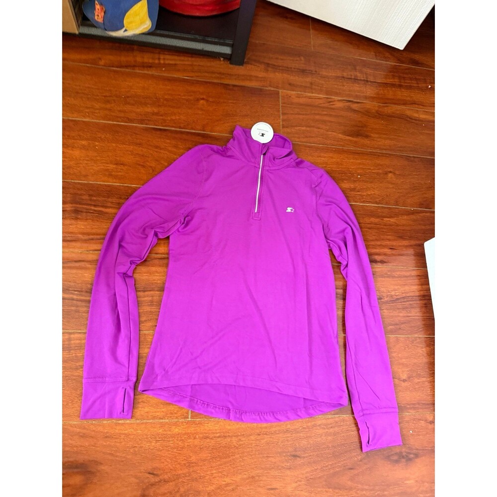 Starter Girls Purple Athletic Long Sleeve Top L